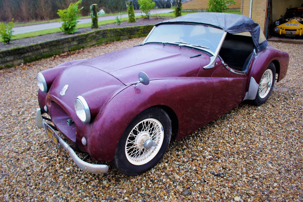 1953 Triumph TR2 Verdens ældste